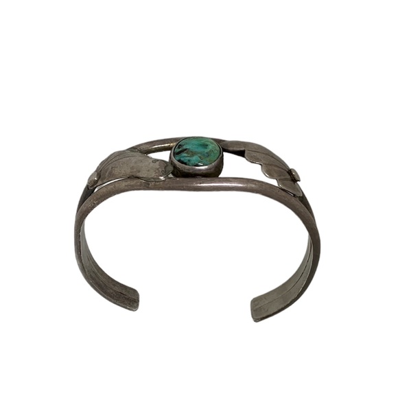 COPY - Navajo Sterling Turquoise Cuff Bracelet - Picture 3 of 5